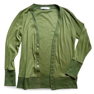 5/$25 NWOT Vintage Style Snap Front Cardigan